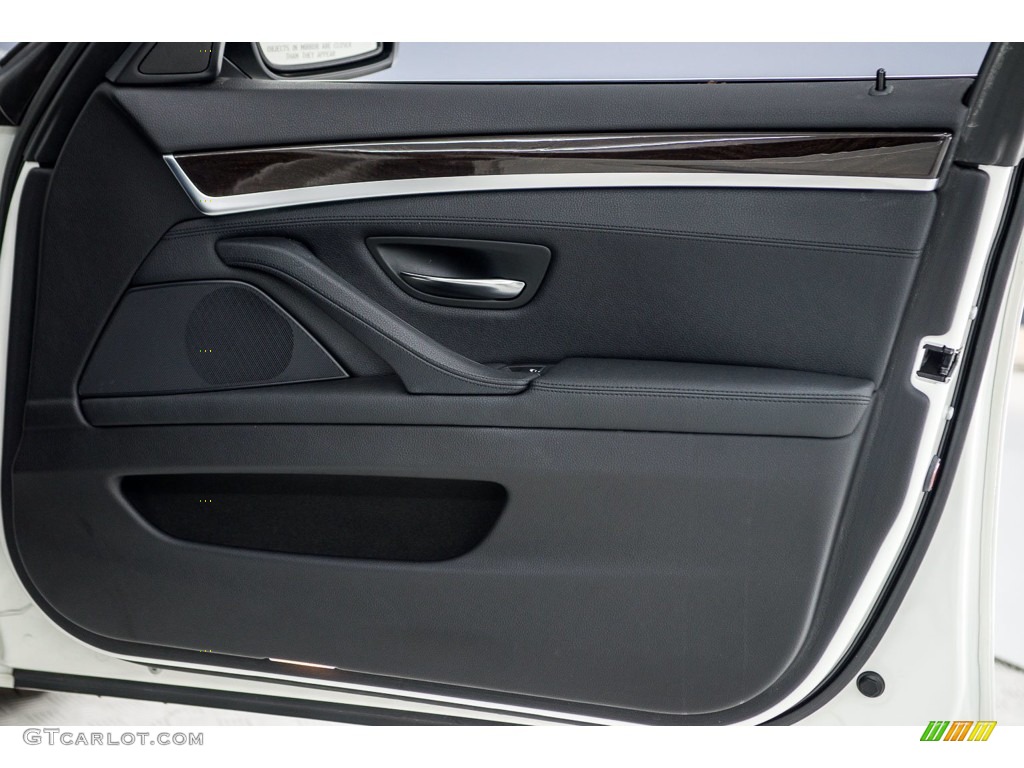2015 5 Series 528i Sedan - Alpine White / Black photo #22