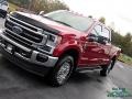 2020 Rapid Red Ford F250 Super Duty Lariat Crew Cab 4x4  photo #33