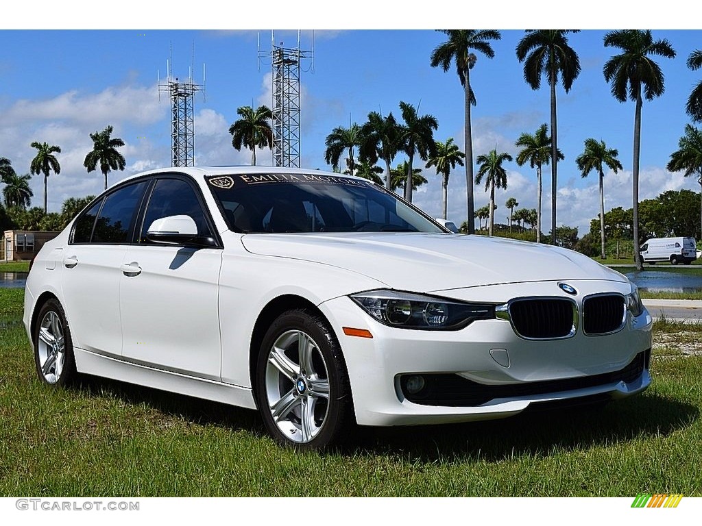 Alpine White 2015 BMW 3 Series 320i Sedan Exterior Photo #139991574