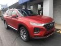 2020 Lava Orange Hyundai Santa Fe SEL AWD #139991429