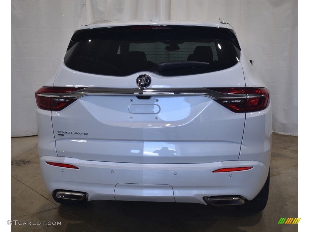 2020 Enclave Avenir - White Frost Tricoat / Chestnut photo #3