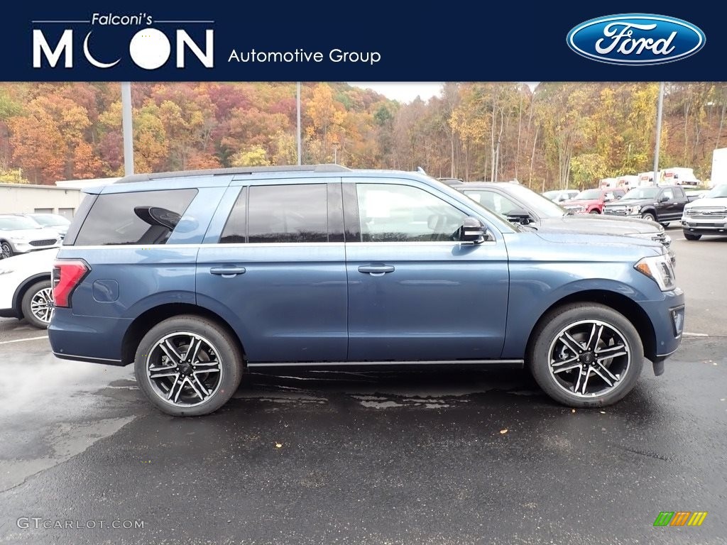 2020 Expedition Limited 4x4 - Blue / Ebony photo #1