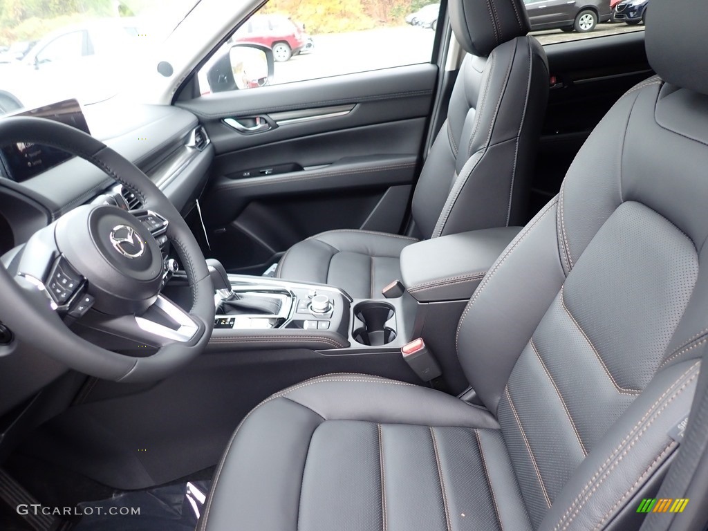 Black Interior 2021 Mazda CX-5 Grand Touring AWD Photo #139992605