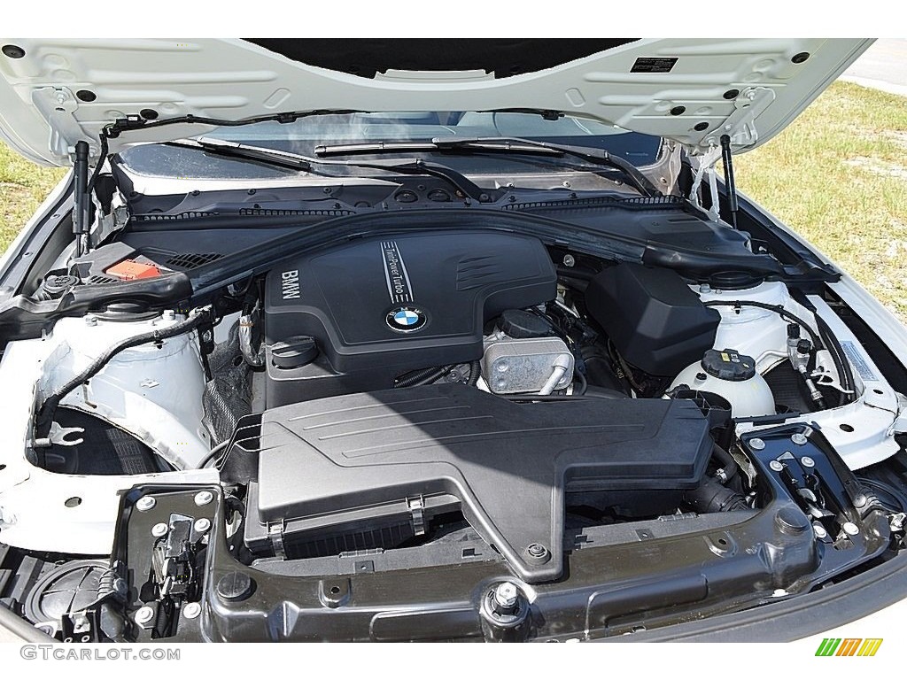 2015 BMW 3 Series 320i Sedan Engine Photos