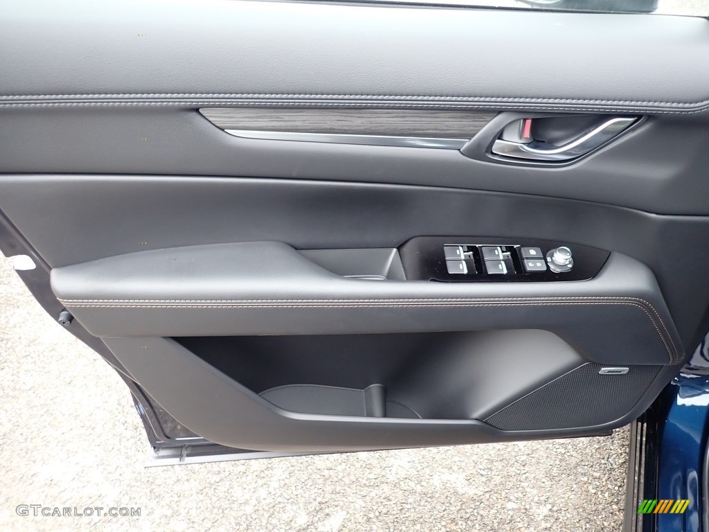 2021 Mazda CX-5 Grand Touring AWD Black Door Panel Photo #139992629