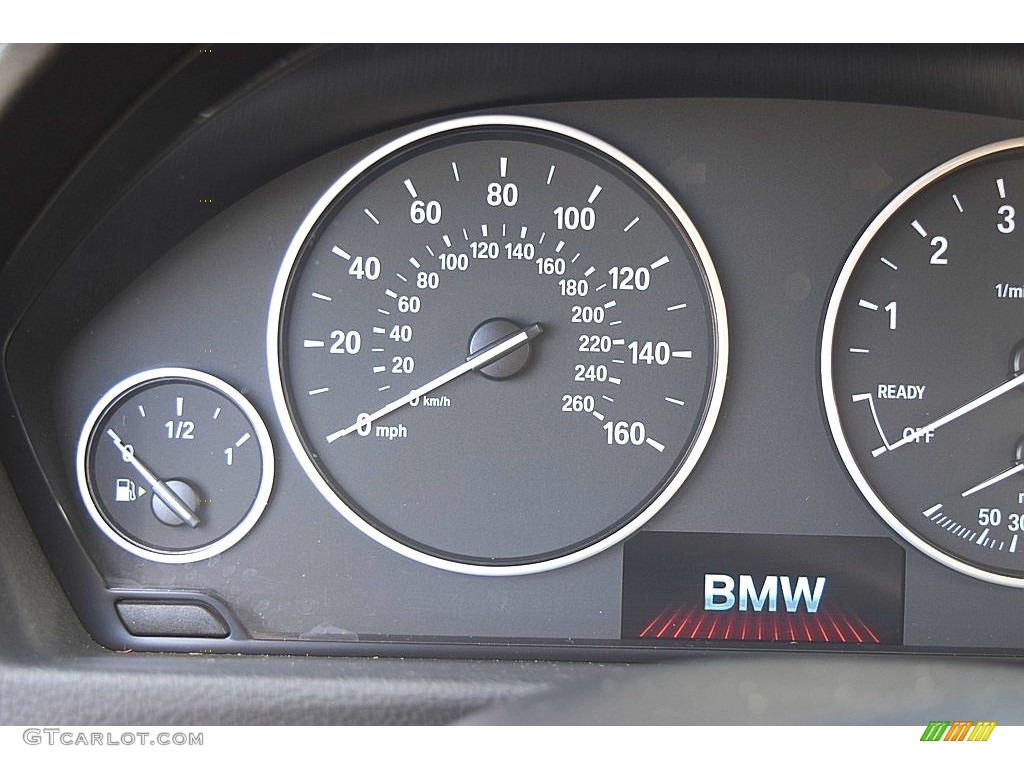 2015 BMW 3 Series 320i Sedan Gauges Photo #139992848