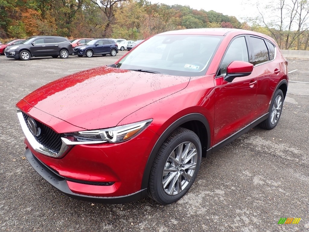 Soul Red Crystal Metallic 2021 Mazda CX-5 Grand Touring AWD Exterior Photo #139992875