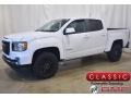 Summit White 2021 GMC Canyon Elevation Crew Cab 4WD