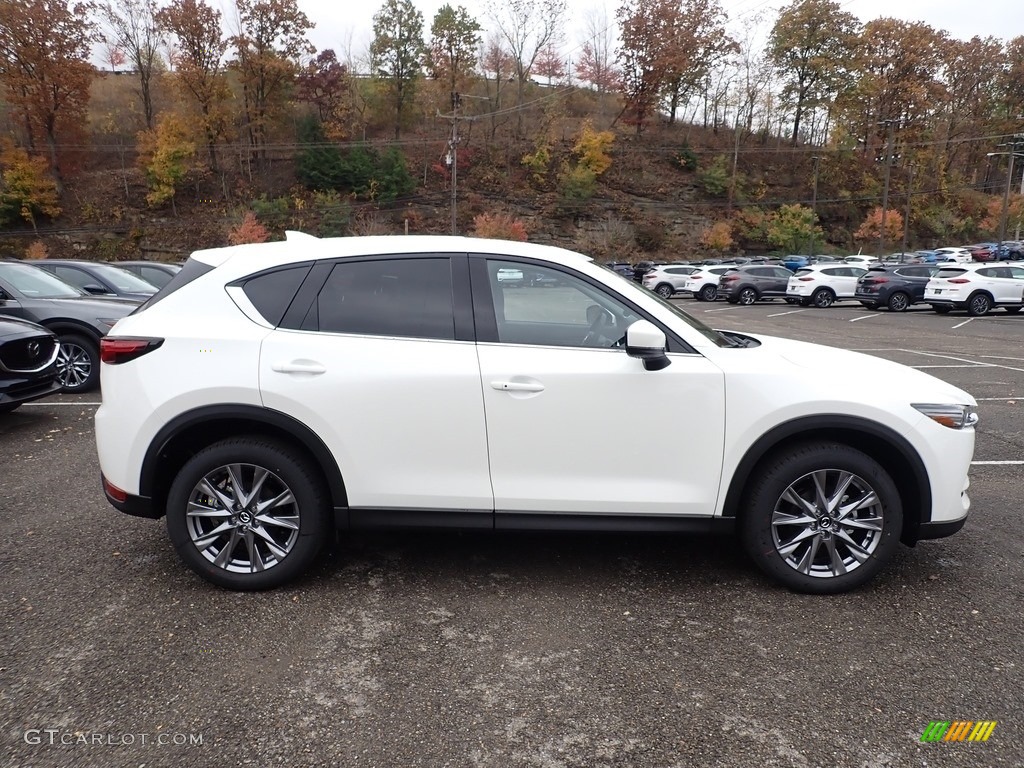 Snowflake White Pearl Mica 2021 Mazda CX-5 Grand Touring AWD Exterior Photo #139993136
