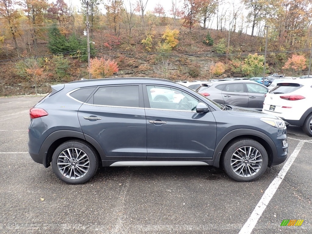 Dusk Blue 2021 Hyundai Tucson Ulitimate AWD Exterior Photo #139993502