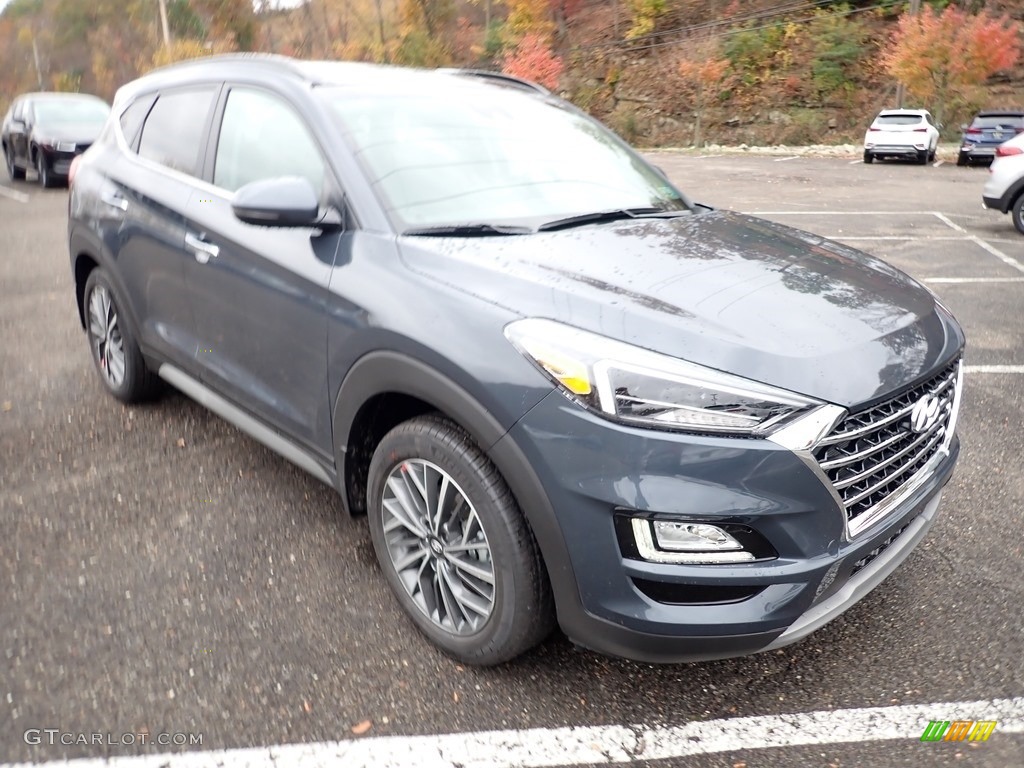 Dusk Blue 2021 Hyundai Tucson Ulitimate AWD Exterior Photo #139993553