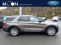 2021 Stone Gray Metallic Ford Explorer Limited 4WD  photo #1