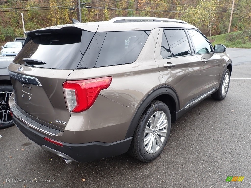 2021 Explorer Limited 4WD - Stone Gray Metallic / Ebony photo #2