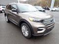 Stone Gray Metallic 2021 Ford Explorer Limited 4WD Exterior