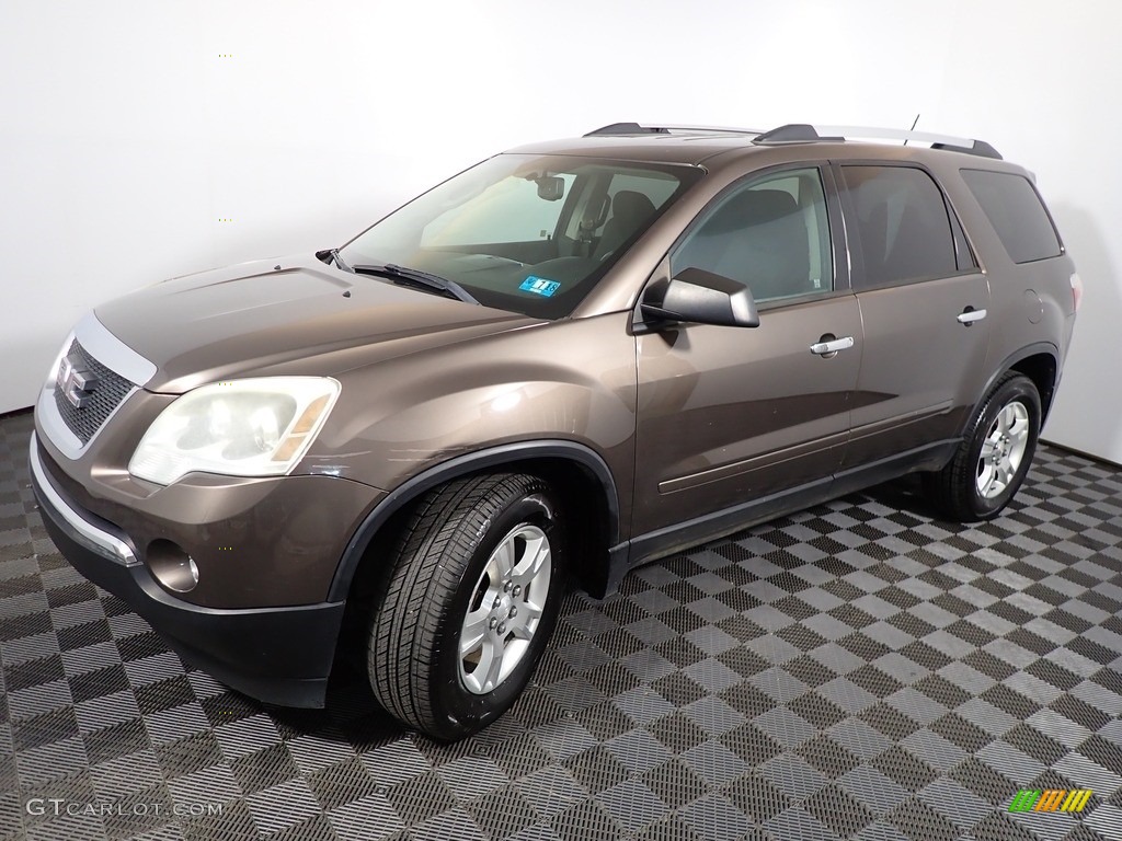 2012 Acadia SLE - Medium Brown Metallic / Ebony photo #7