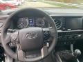 Black 2021 Toyota Tacoma TRD Off Road Double Cab 4x4 Steering Wheel