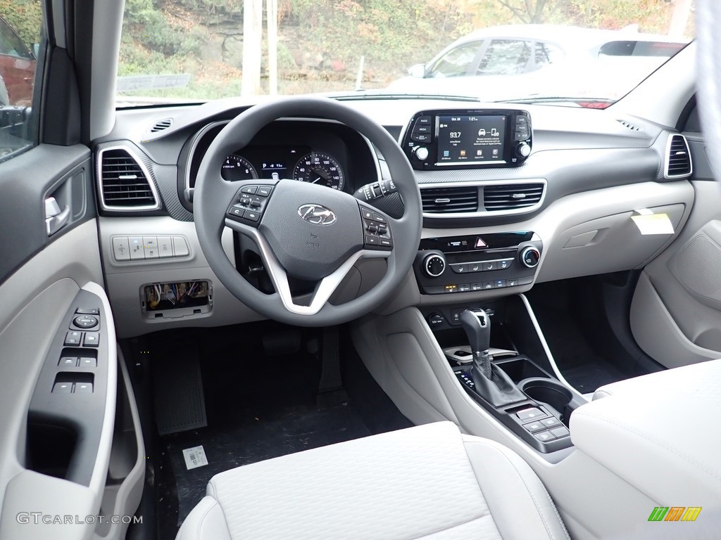 Gray Interior 2021 Hyundai Tucson Value AWD Photo #139994090