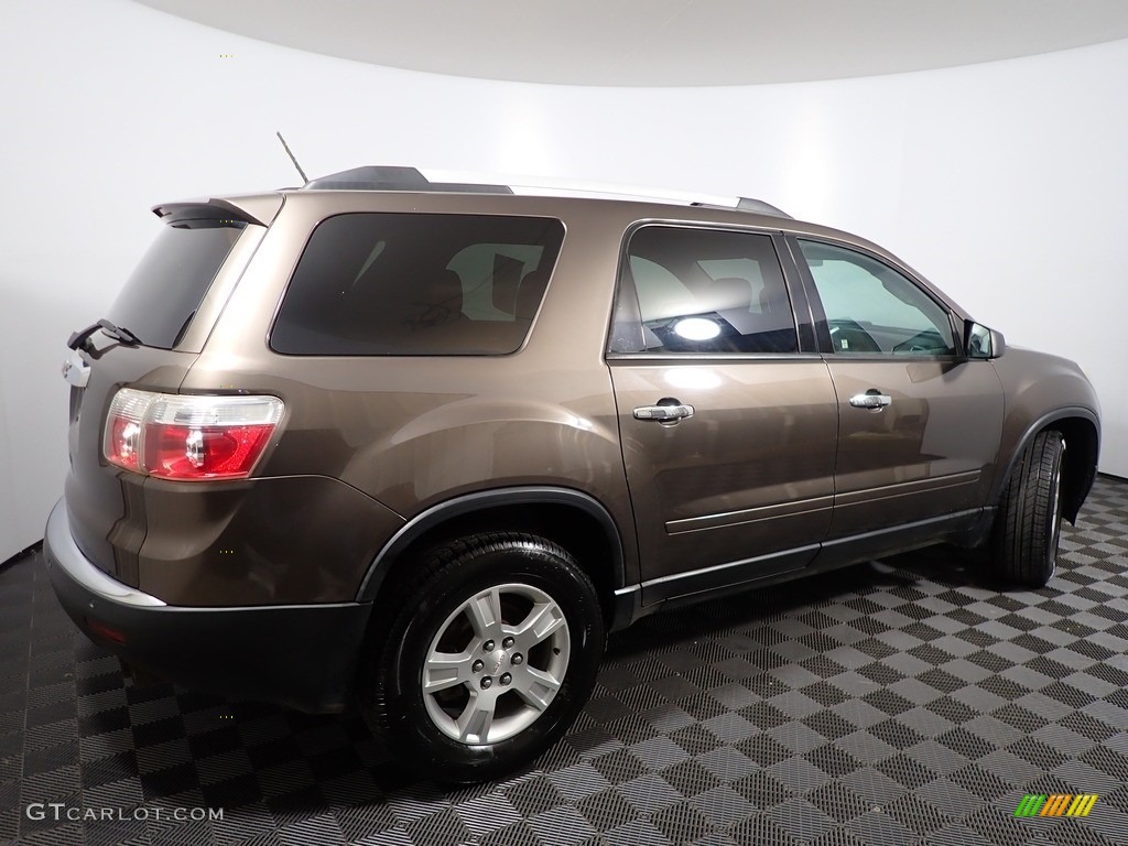 2012 Acadia SLE - Medium Brown Metallic / Ebony photo #14