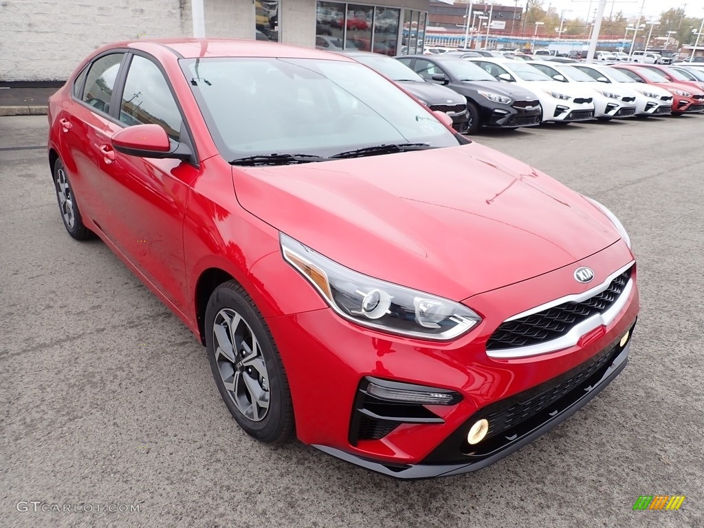 Currant Red 2021 Kia Forte LXS Exterior Photo #139994169