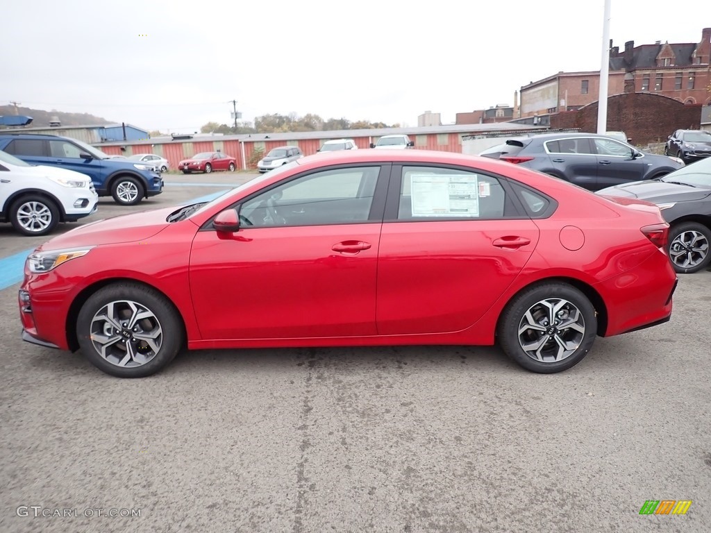 Currant Red 2021 Kia Forte LXS Exterior Photo #139994246