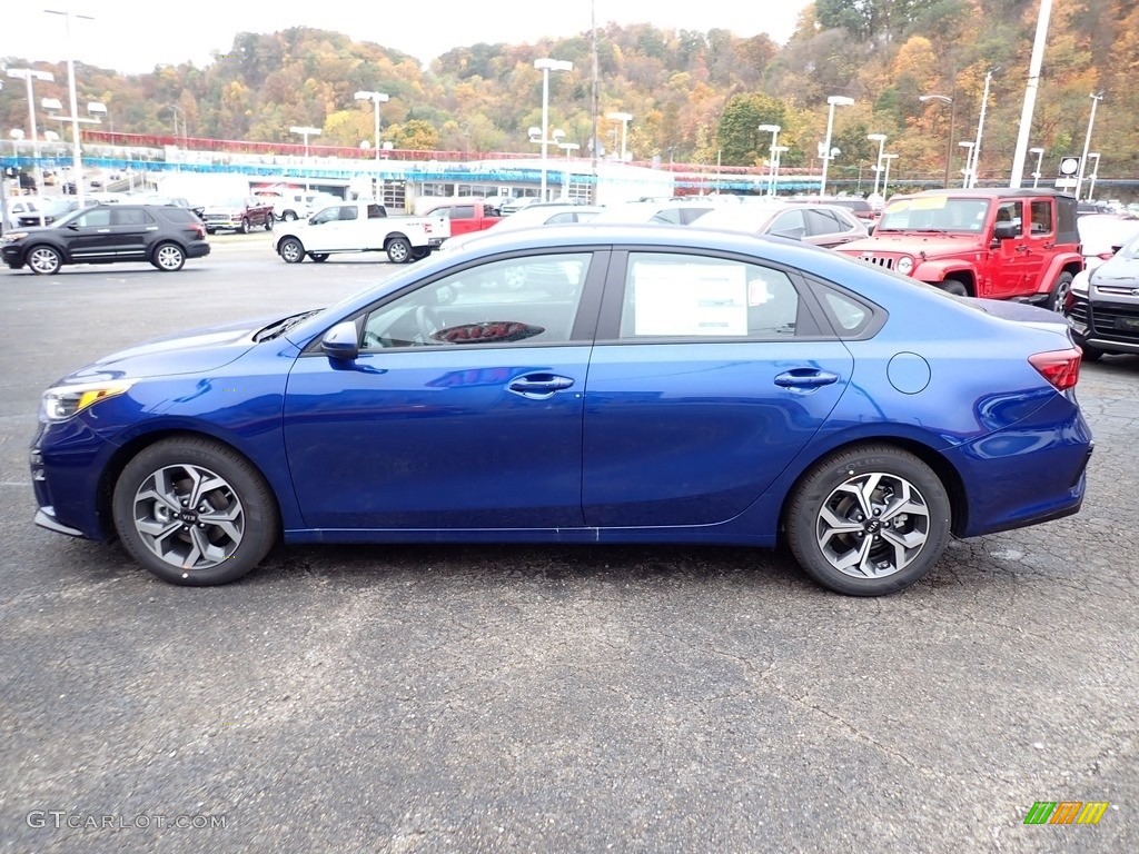 Deep Sea Blue 2021 Kia Forte LXS Exterior Photo #139994768