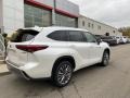 2021 Blizzard White Pearl Toyota Highlander Hybrid Platinum AWD  photo #11