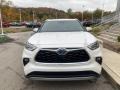 2021 Blizzard White Pearl Toyota Highlander Hybrid Platinum AWD  photo #12