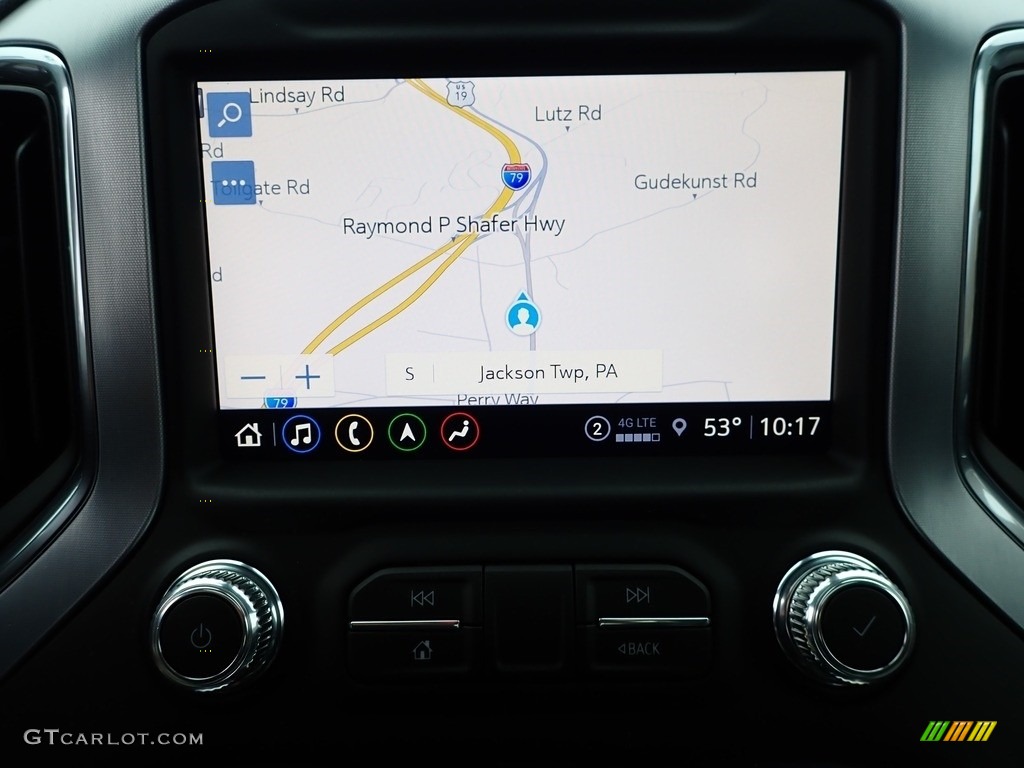 2021 GMC Sierra 1500 SLT Crew Cab 4WD Navigation Photo #139995488