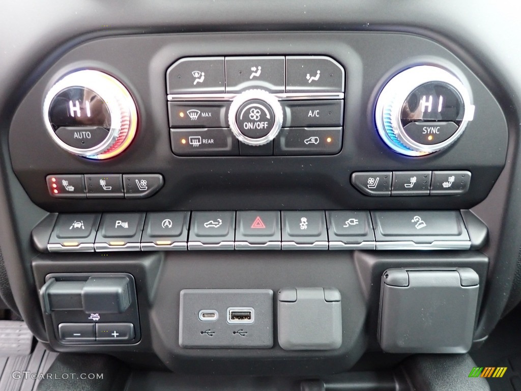 2021 GMC Sierra 1500 SLT Crew Cab 4WD Controls Photo #139995515