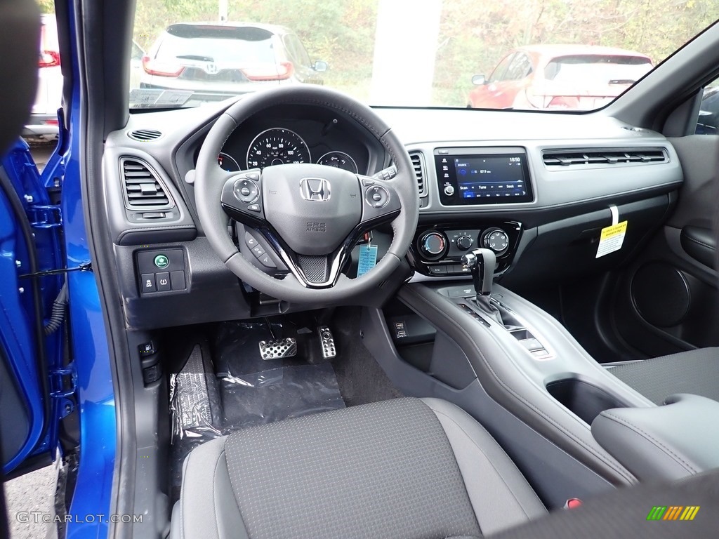 Black Interior 2020 Honda HR-V Sport AWD Photo #139996274