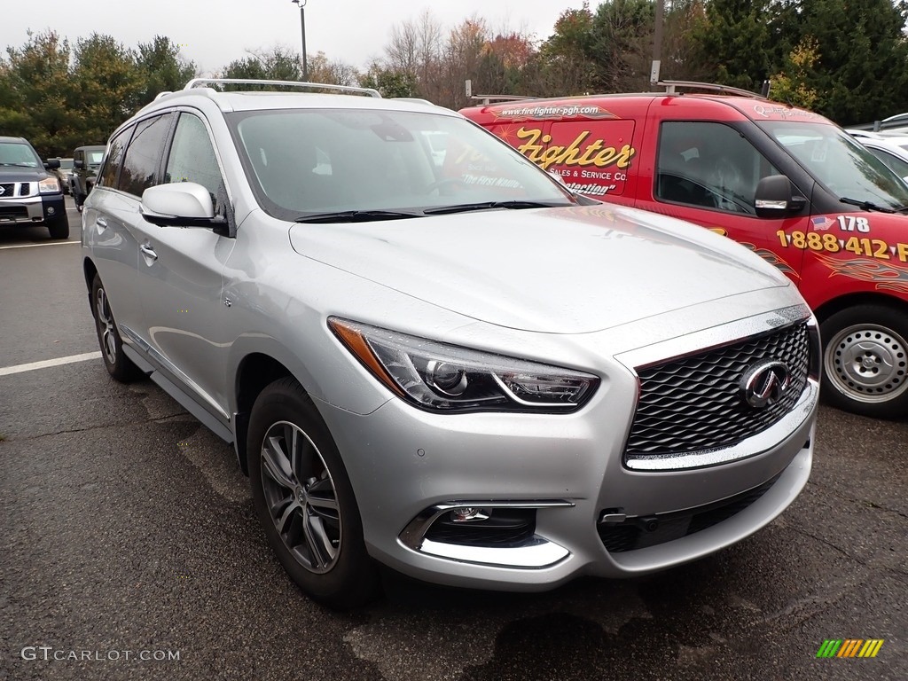 Liquid Platinum 2017 Infiniti QX60 AWD Exterior Photo #139996408