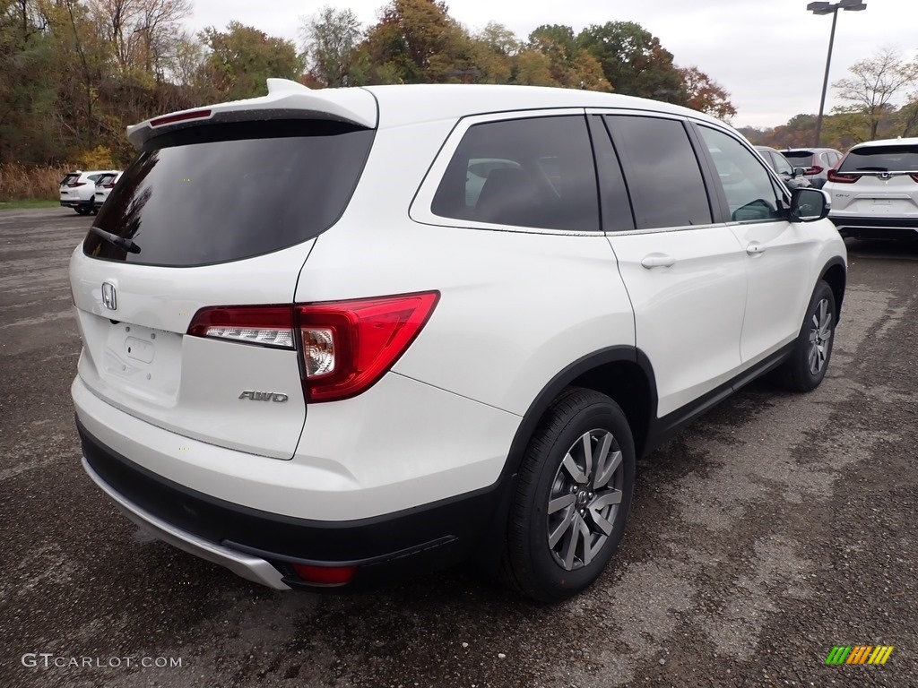 2021 Pilot EX-L AWD - Platinum White Pearl / Black photo #5