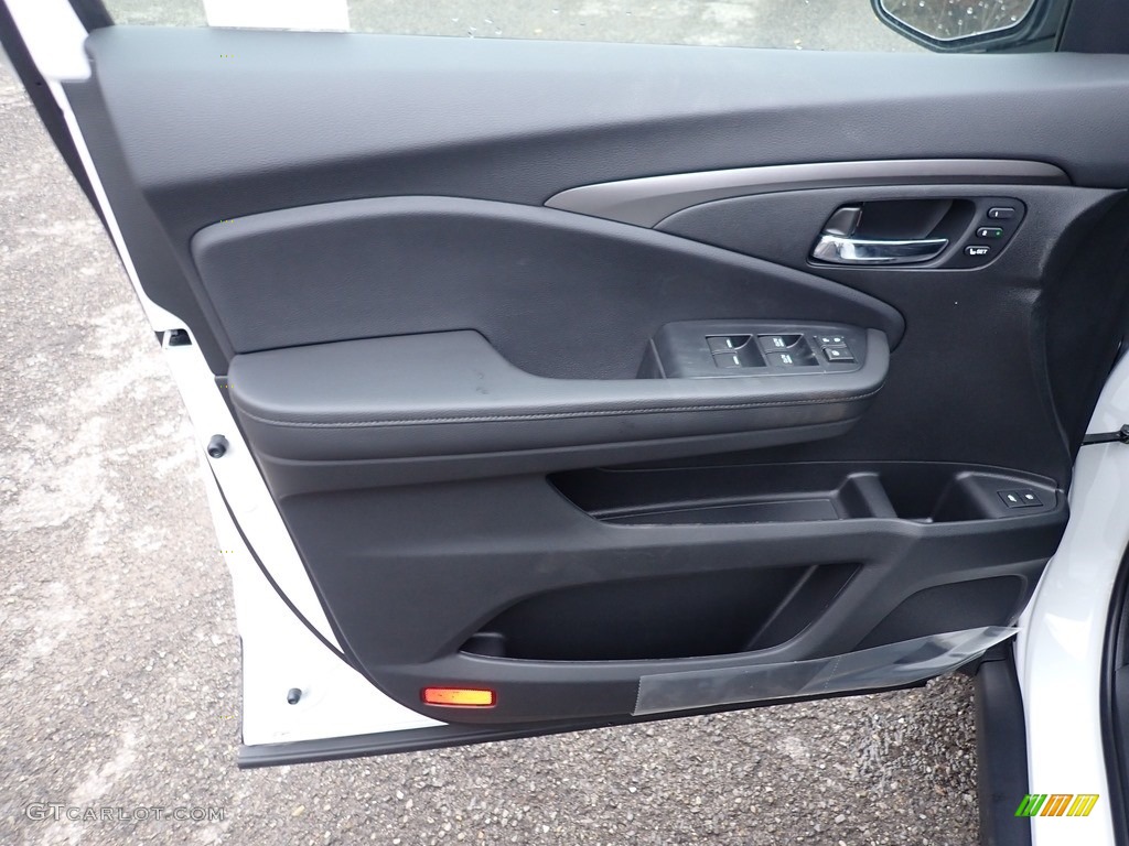 2021 Honda Pilot EX-L AWD Black Door Panel Photo #139996673