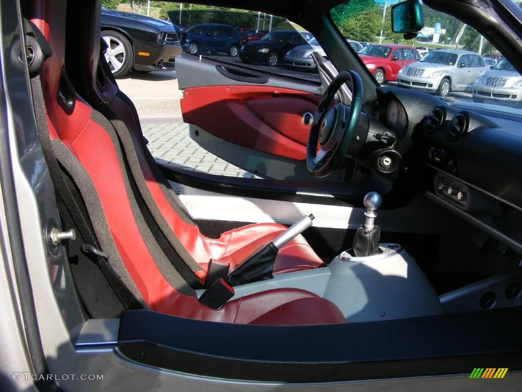 Red Interior 2005 Lotus Elise Standard Elise Model Photo #13999737