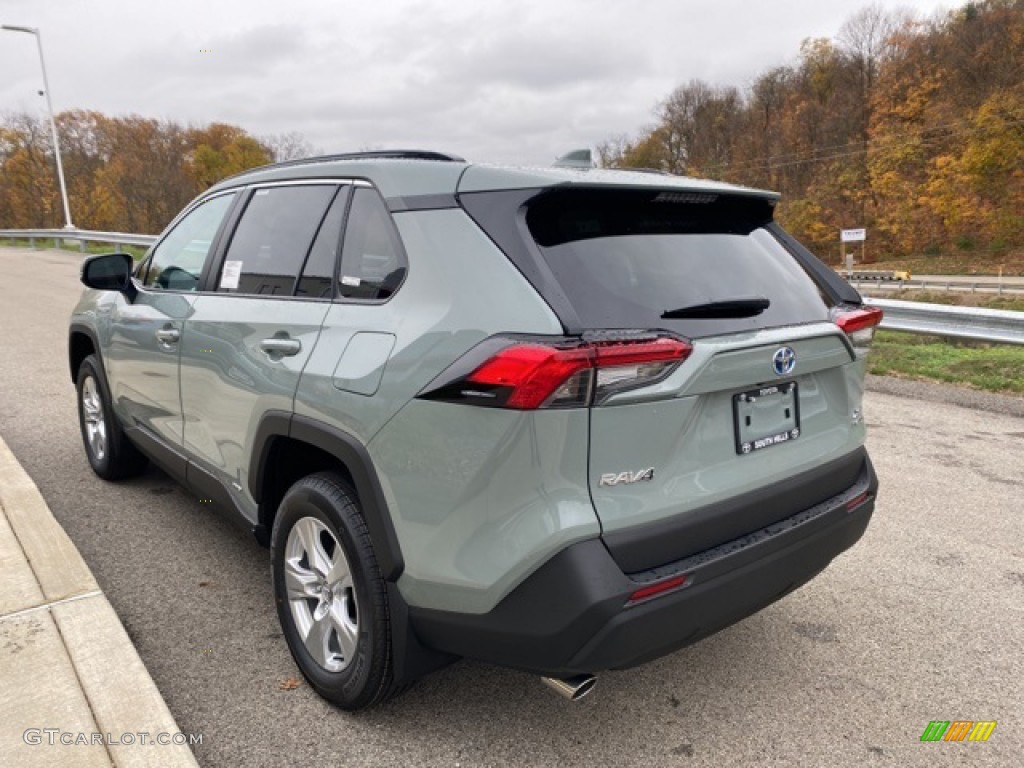 2021 RAV4 XLE AWD Hybrid - Lunar Rock / Light Gray photo #2
