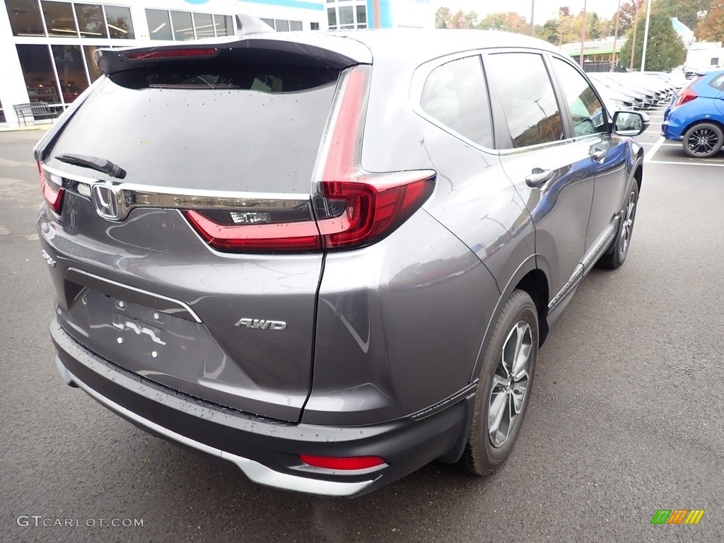 2020 CR-V EX-L AWD - Modern Steel Metallic / Black photo #6