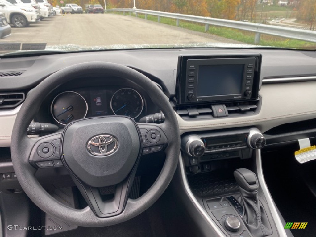 2021 RAV4 XLE AWD Hybrid - Lunar Rock / Light Gray photo #3