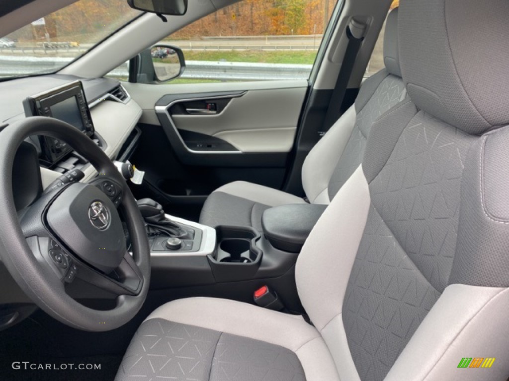 2021 RAV4 XLE AWD Hybrid - Lunar Rock / Light Gray photo #4