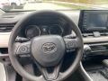 Light Gray 2021 Toyota RAV4 XLE AWD Hybrid Steering Wheel