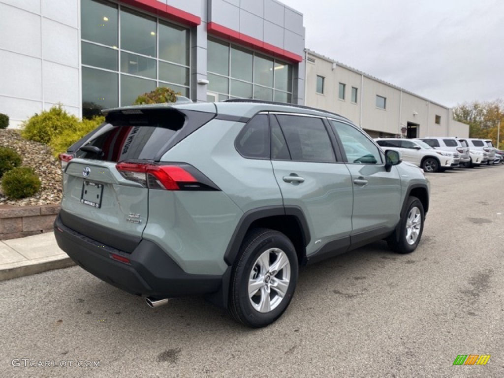 2021 RAV4 XLE AWD Hybrid - Lunar Rock / Light Gray photo #7