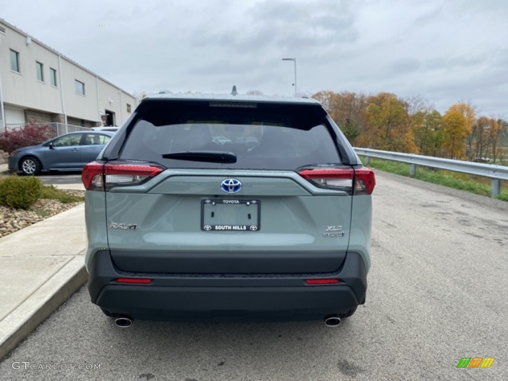 2021 RAV4 XLE AWD Hybrid - Lunar Rock / Light Gray photo #8