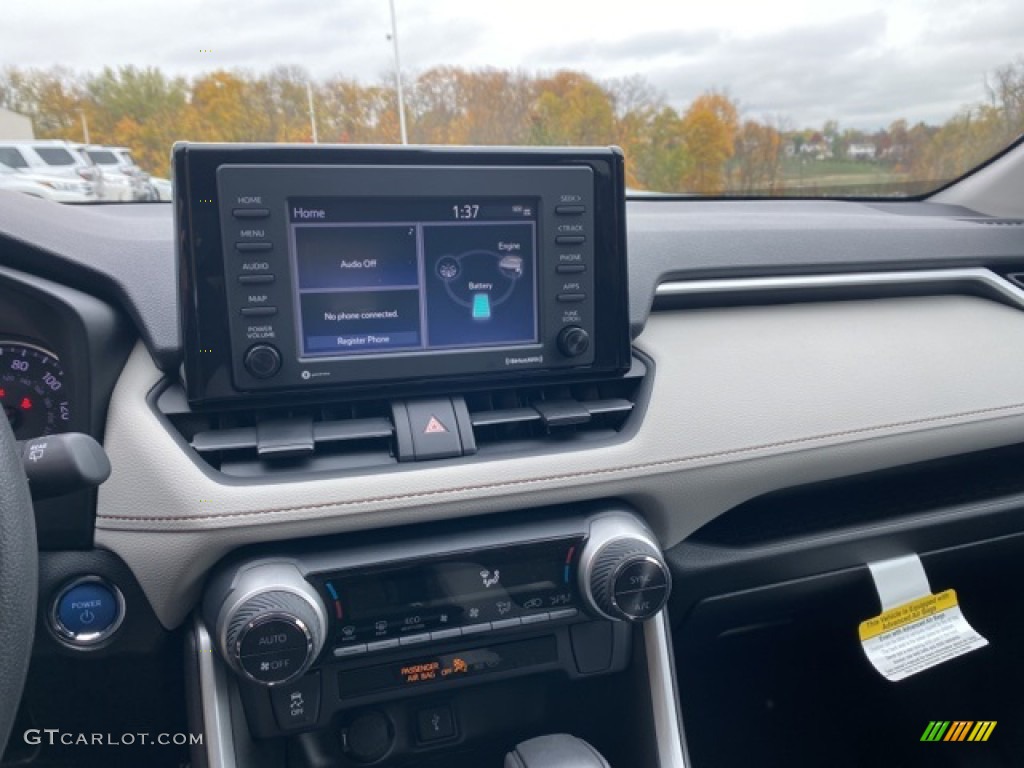 2021 RAV4 XLE AWD Hybrid - Lunar Rock / Light Gray photo #15