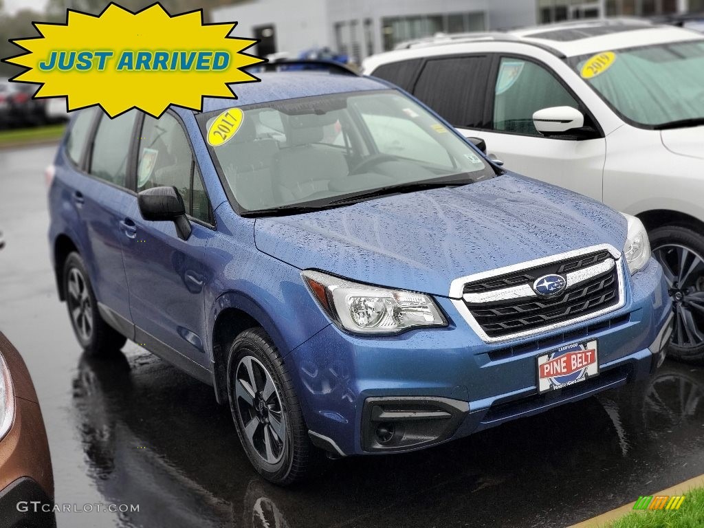 2017 Forester 2.5i - Quartz Blue Pearl / Gray photo #1