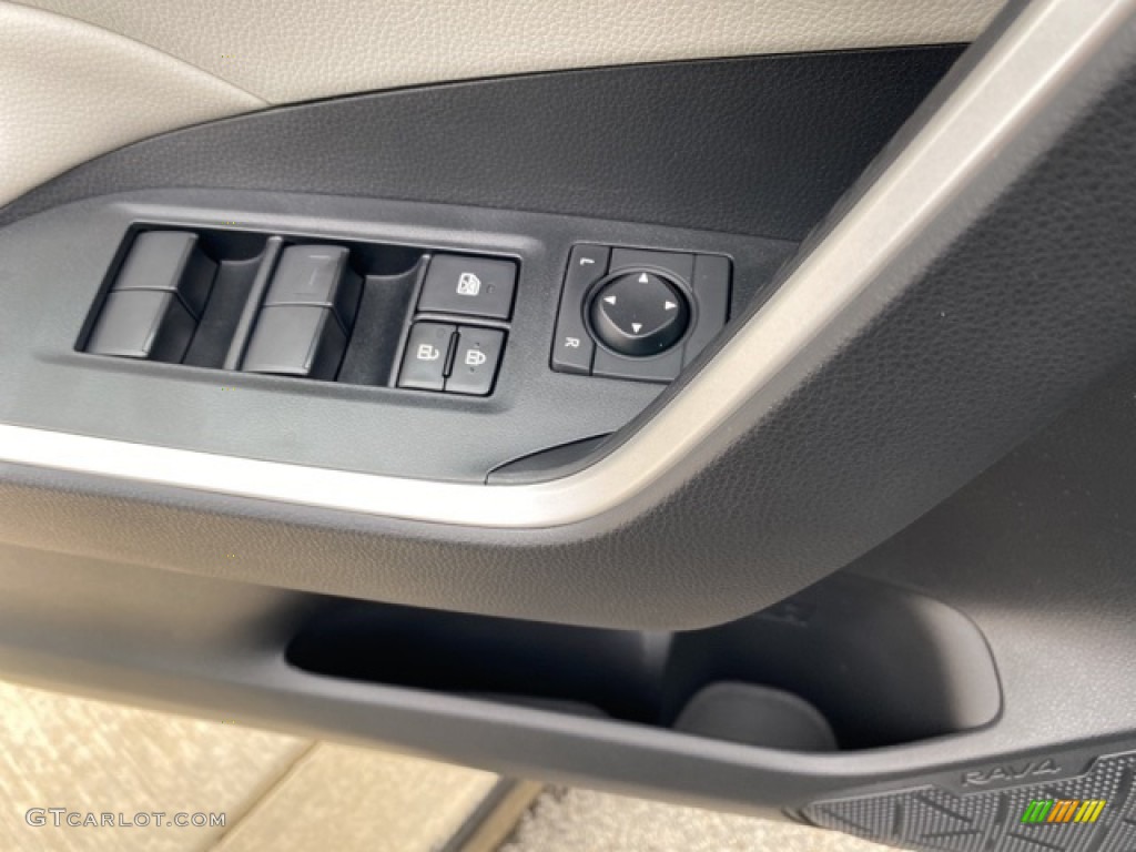 2021 RAV4 XLE AWD Hybrid - Lunar Rock / Light Gray photo #21