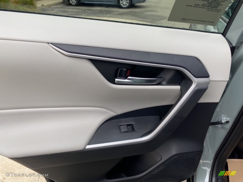 2021 RAV4 XLE AWD Hybrid - Lunar Rock / Light Gray photo #23
