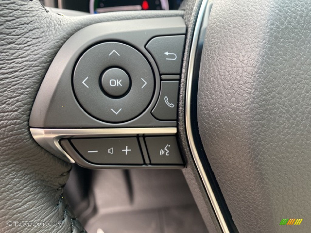 2021 Toyota Avalon Hybrid XSE Harvest Beige Steering Wheel Photo #139998371