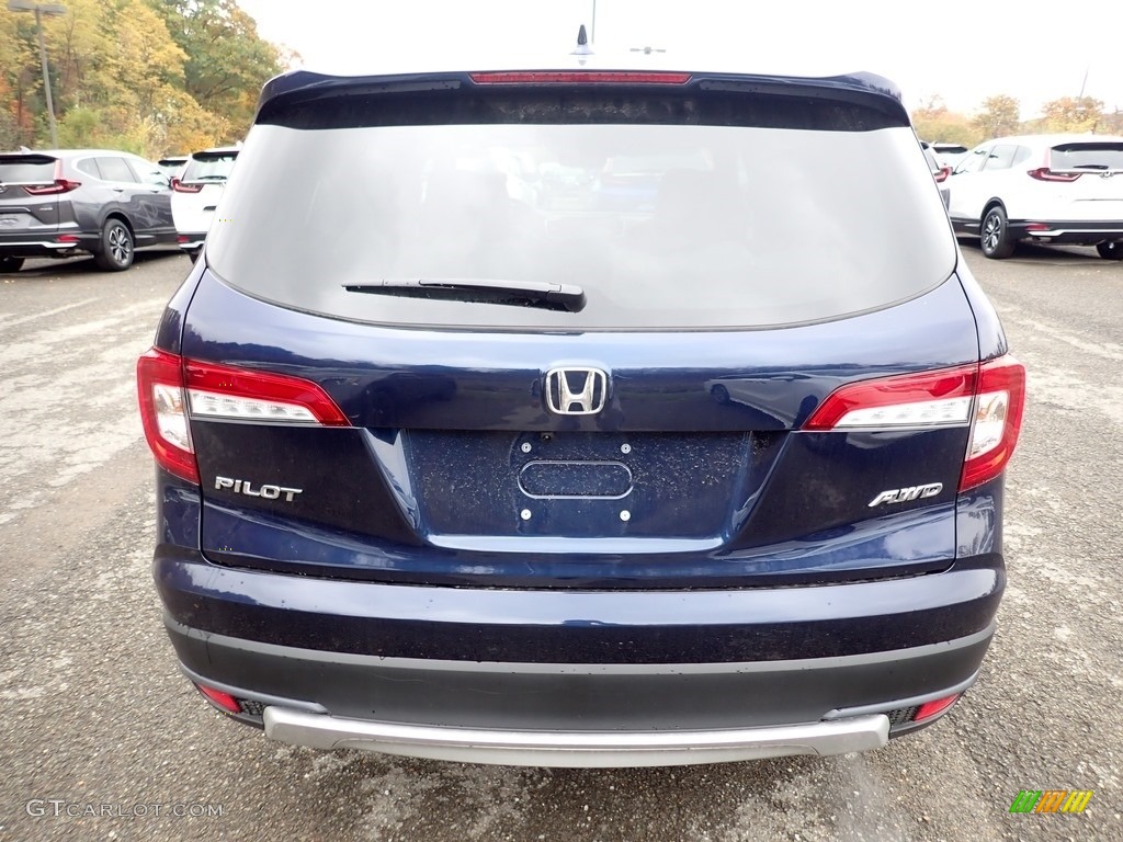 2021 Pilot EX-L AWD - Obsidian Blue Pearl / Gray photo #4