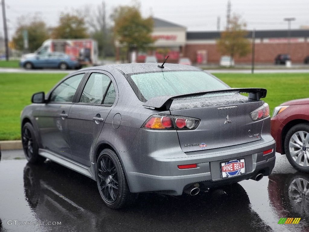 2012 Lancer RALLIART AWD - Mercury Gray / Black photo #4