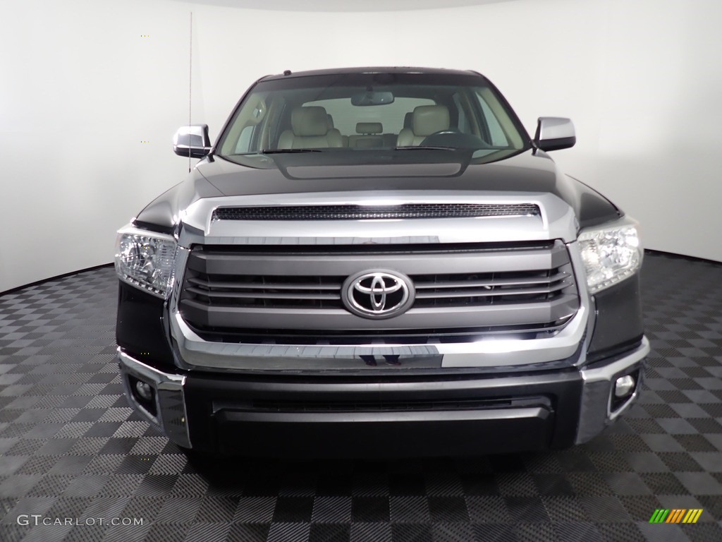 2014 Tundra Limited Crewmax 4x4 - Attitude Black Metallic / Sand Beige photo #5