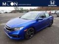 2020 Aegean Blue Metallic Honda Civic Sport Sedan  photo #1